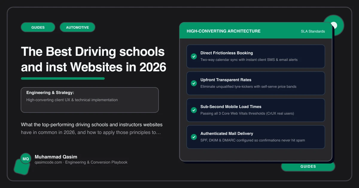 The Best Driving schools and inst Websites in 2026
