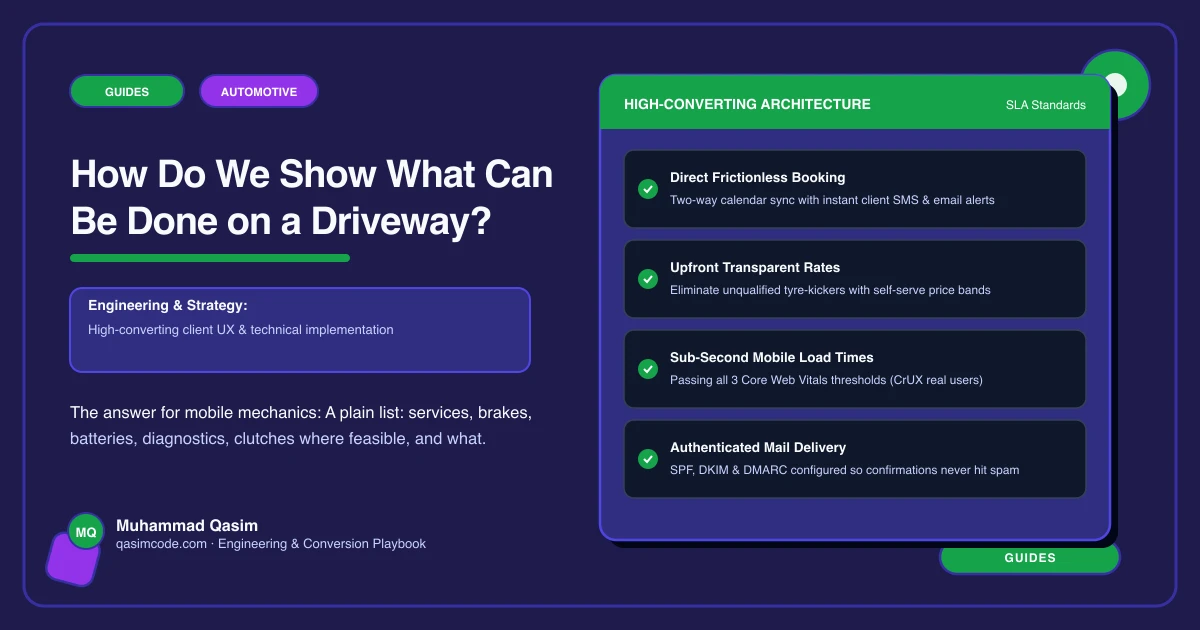 How Do We Show What Can Be Done on a Driveway?