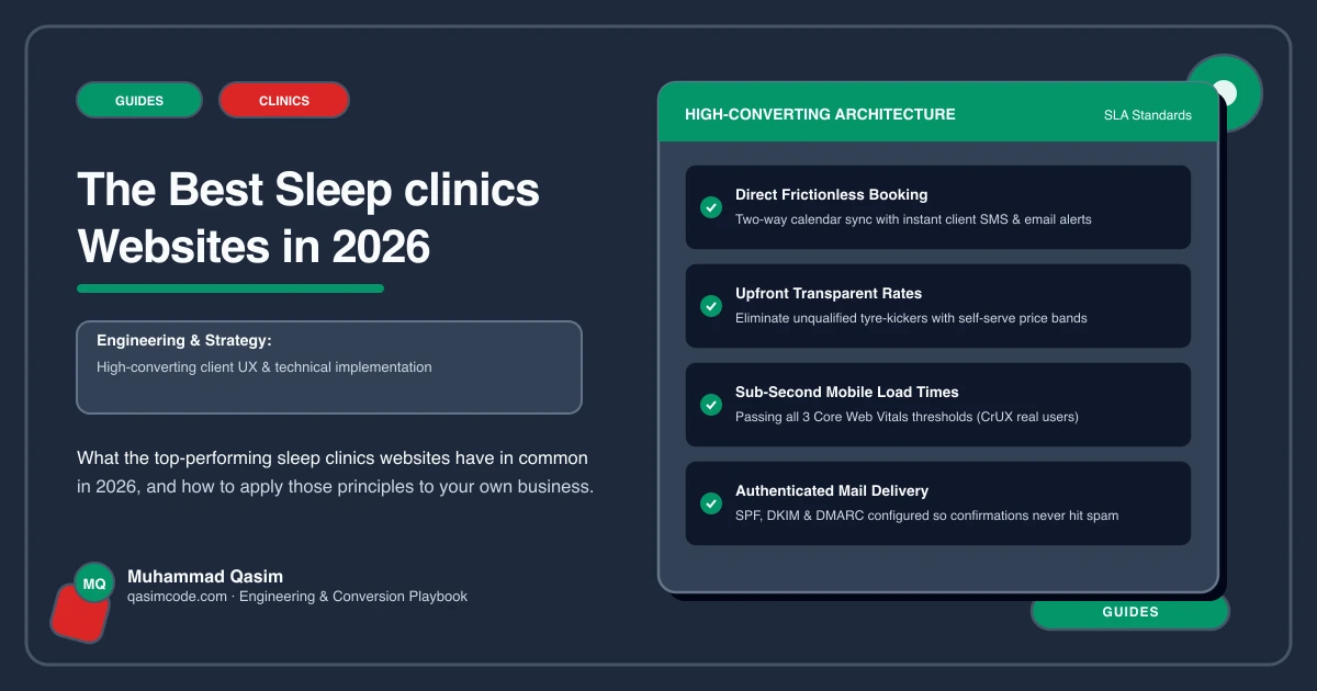 The Best Sleep clinics Websites in 2026