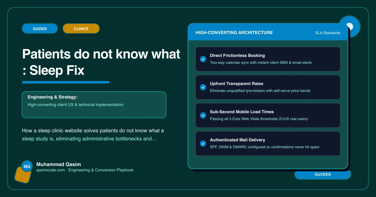 Patients do not know what : Sleep Fix
