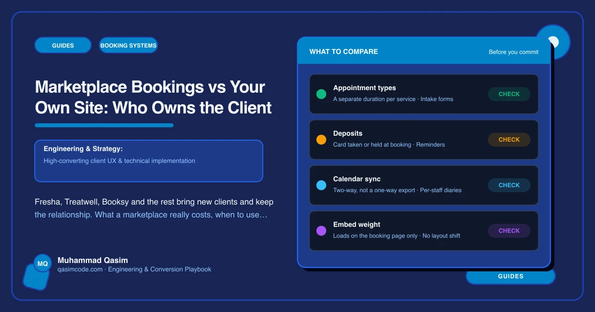 Marketplace Bookings vs Your Own Site: Who Owns the Client
