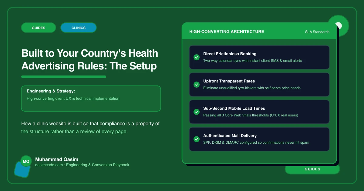 Built to Your Country's Health Advertising Rules: The Setup