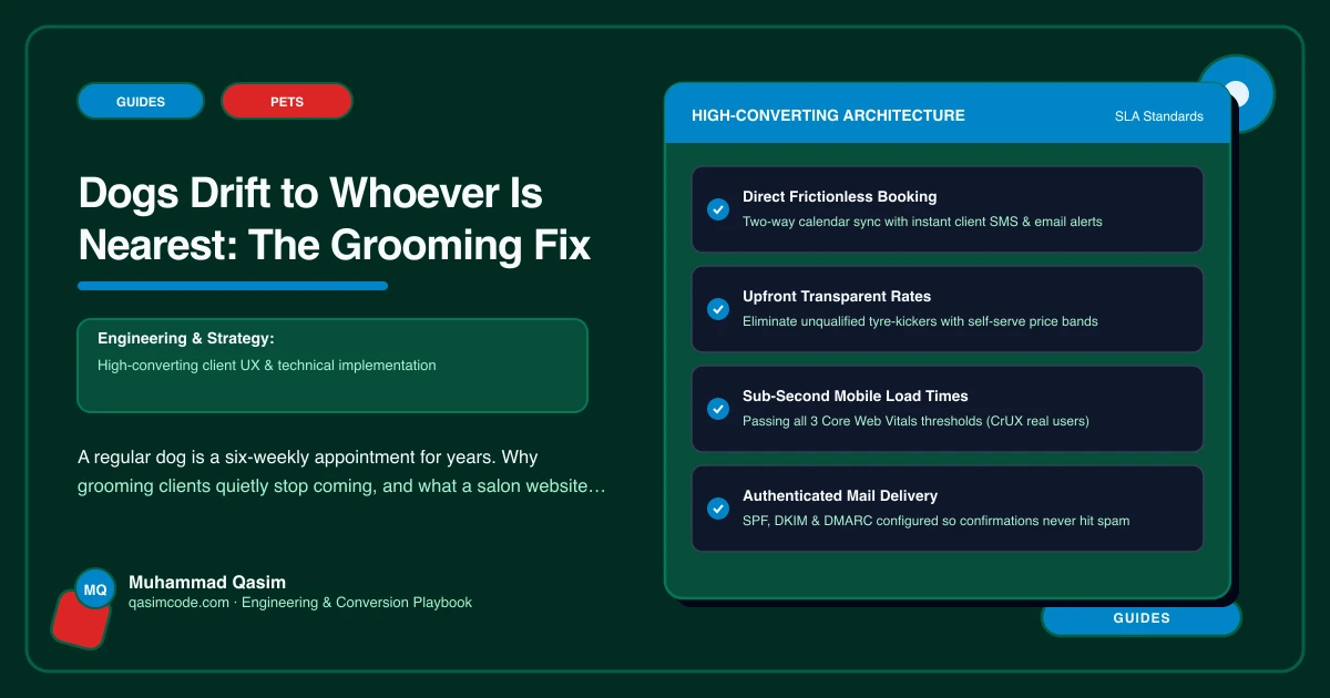 Dogs Drift to Whoever Is Nearest: The Grooming Fix