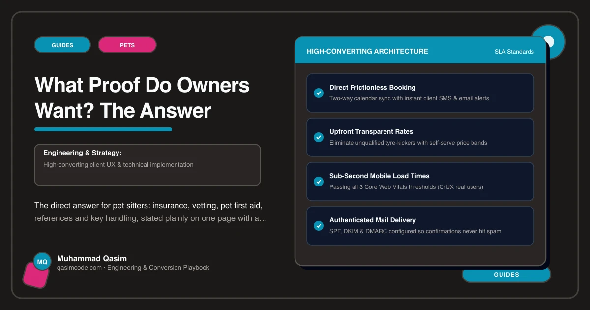 What Proof Do Owners Want? The Answer