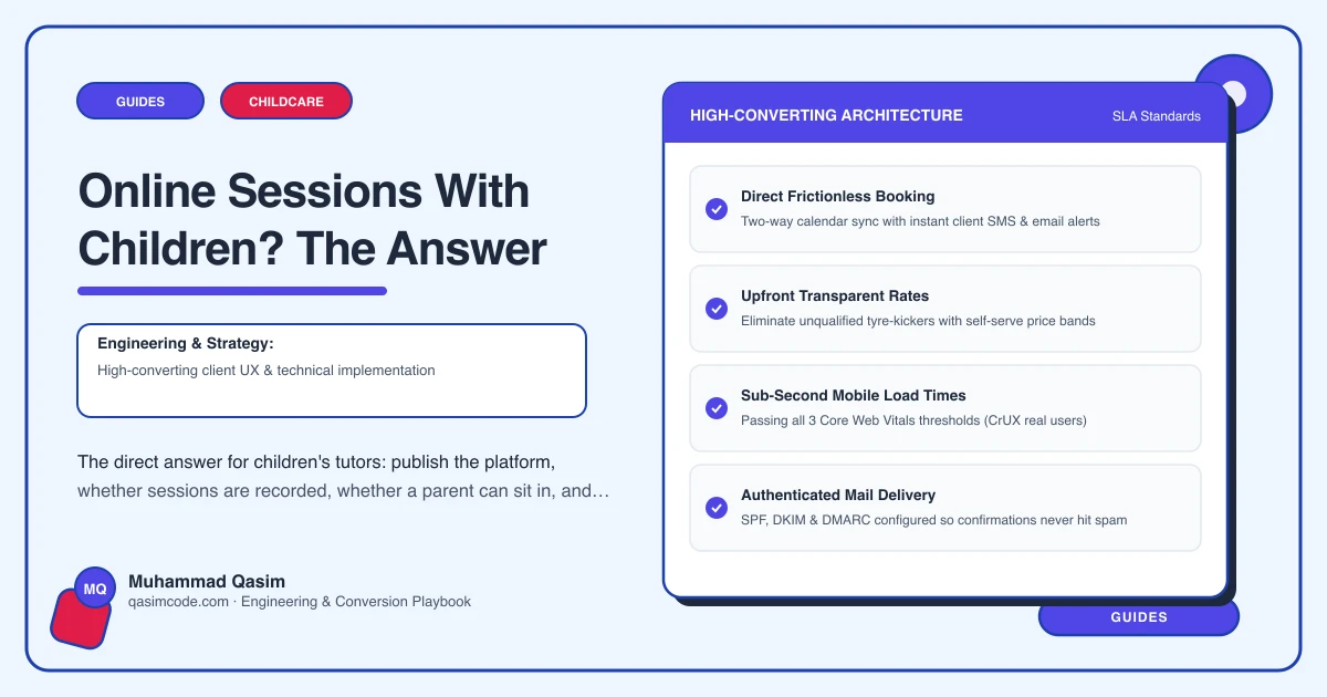 Online Sessions With Children? The Answer