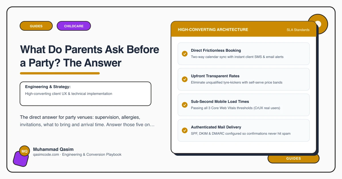 What Do Parents Ask Before a Party? The Answer