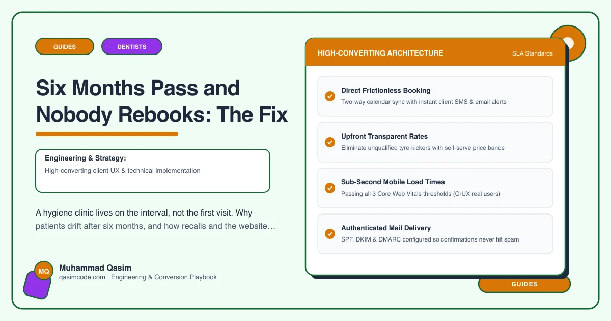 Six Months Pass and Nobody Rebooks: The Fix