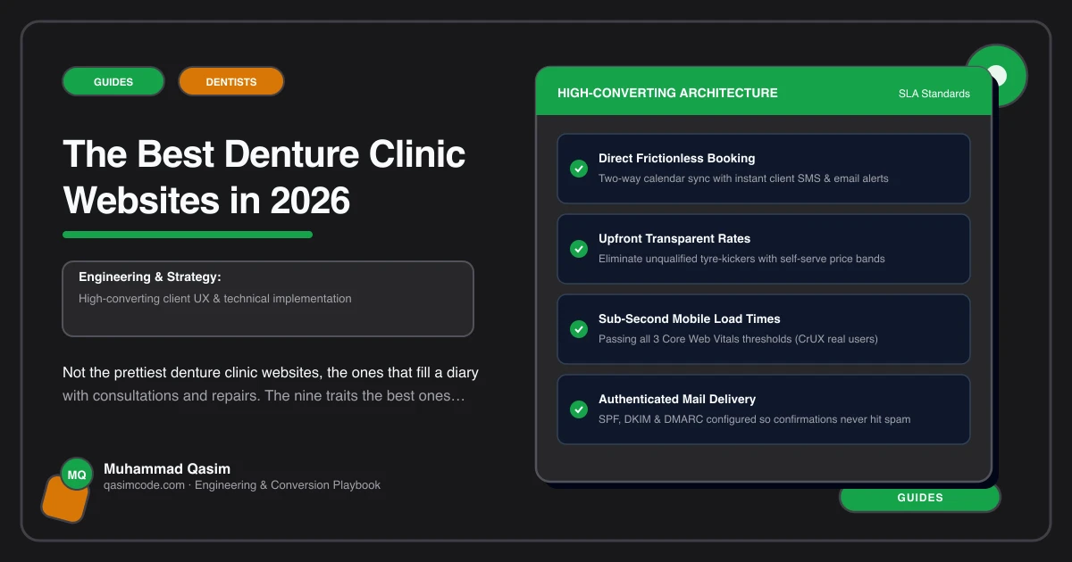 The Best Denture Clinic Websites in 2026