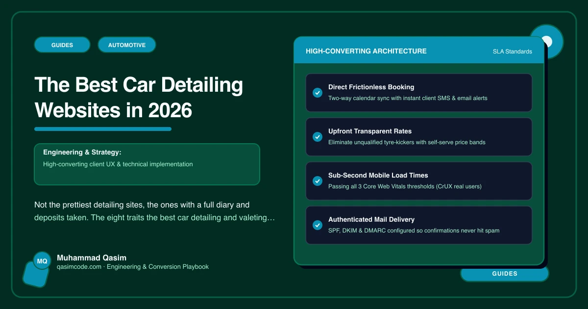 The Best Car Detailing Websites in 2026