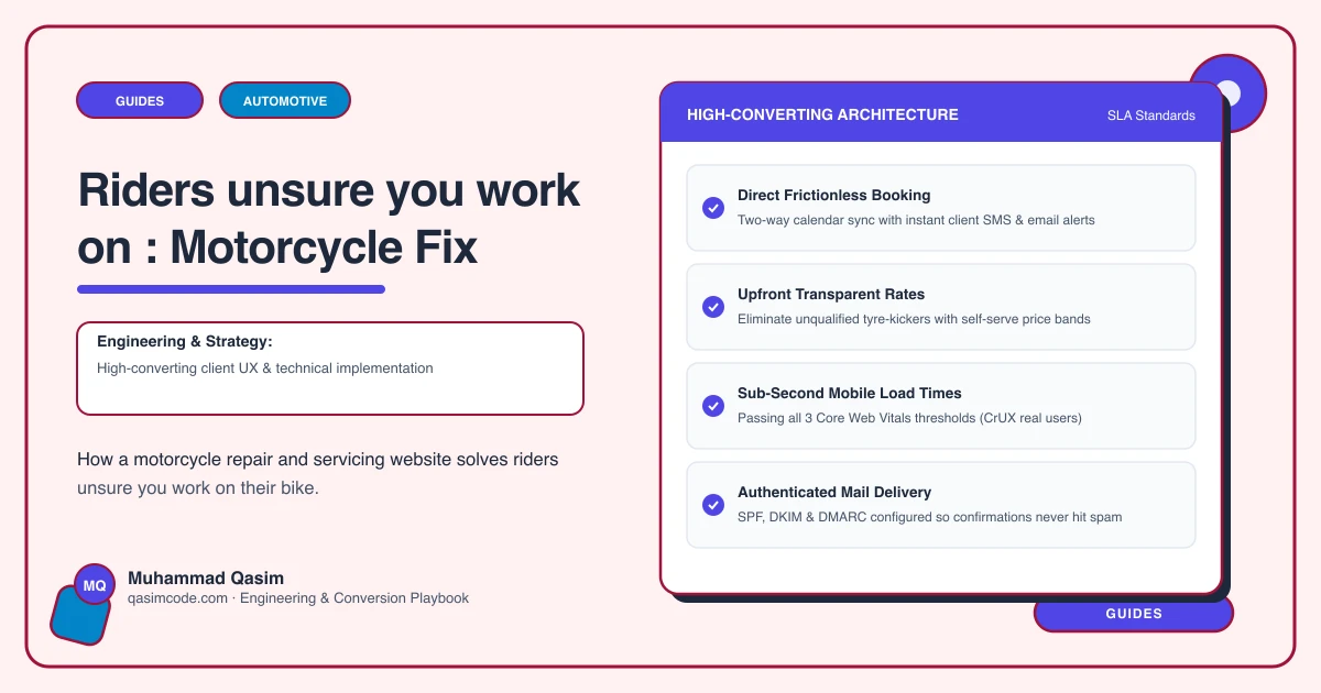 Riders unsure you work on : Motorcycle Fix