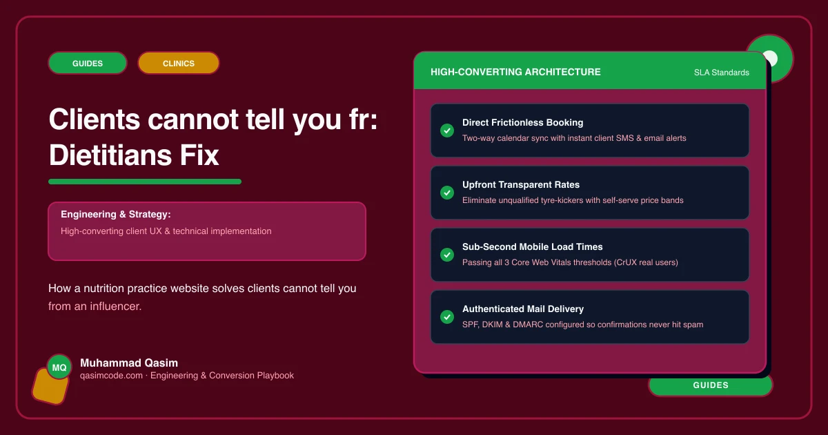 Clients cannot tell you fr: Dietitians Fix
