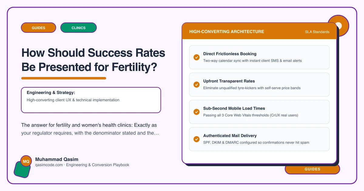 How Should Success Rates Be Presented for Fertility?