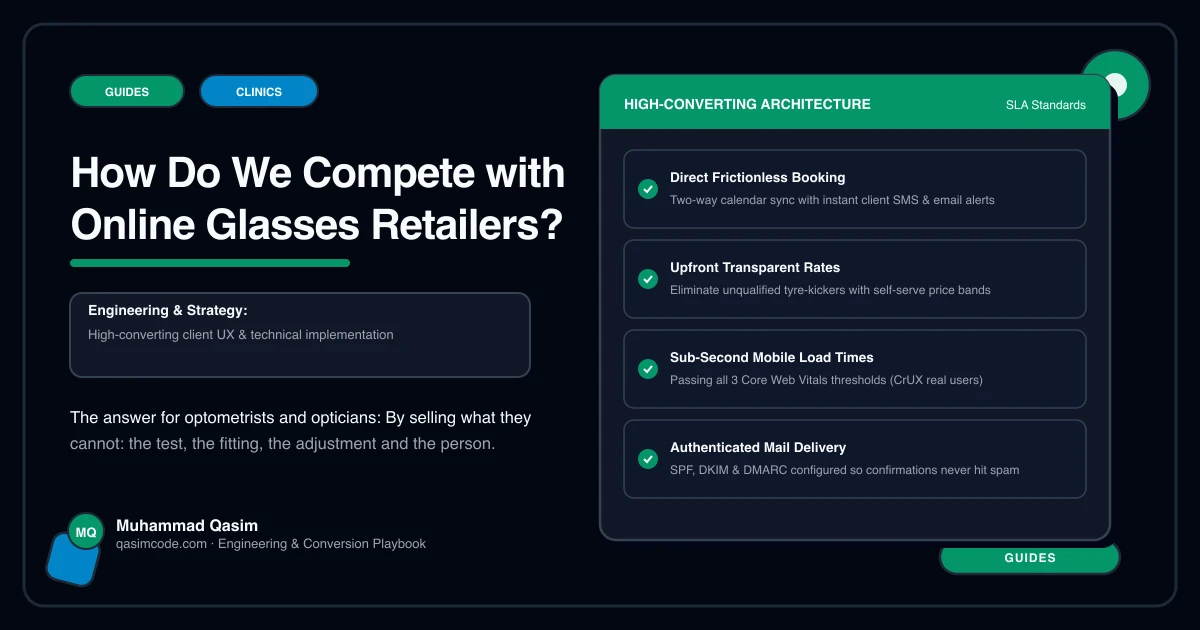 How Do We Compete with Online Glasses Retailers?