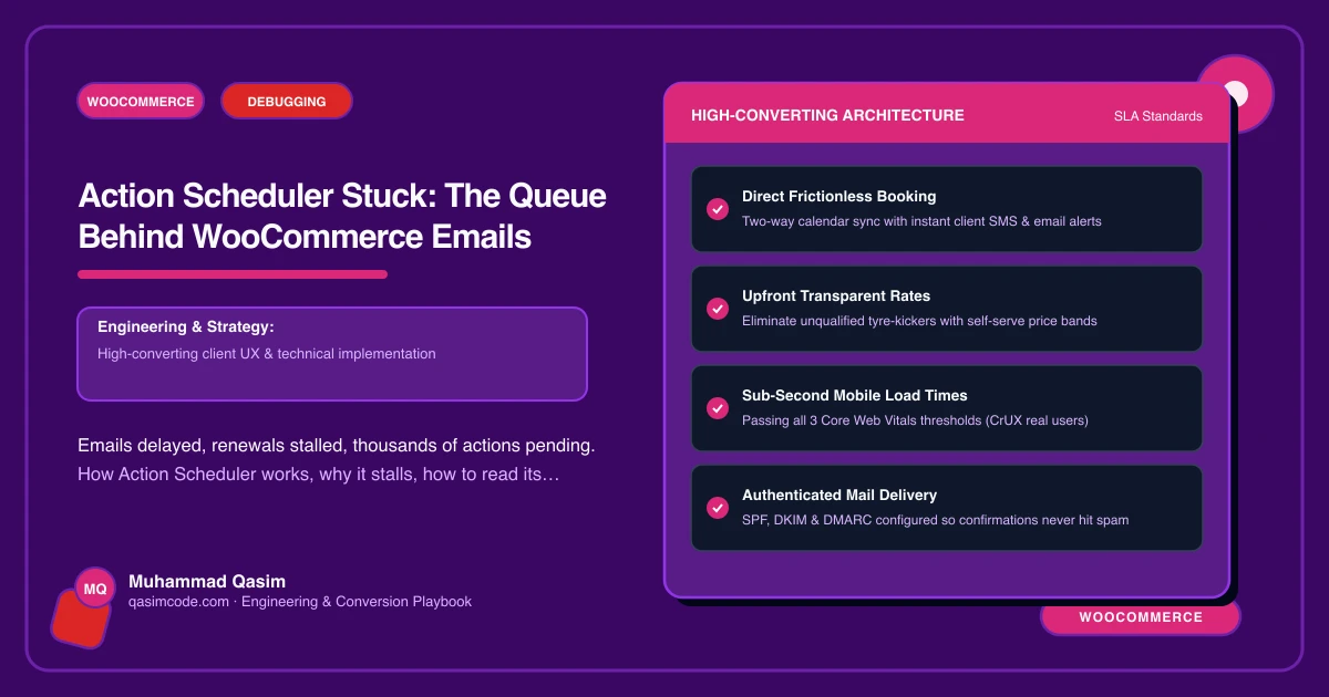 Action Scheduler Stuck: The Queue Behind WooCommerce Emails