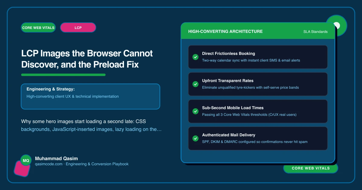 LCP Images the Browser Cannot Discover, and the Preload Fix