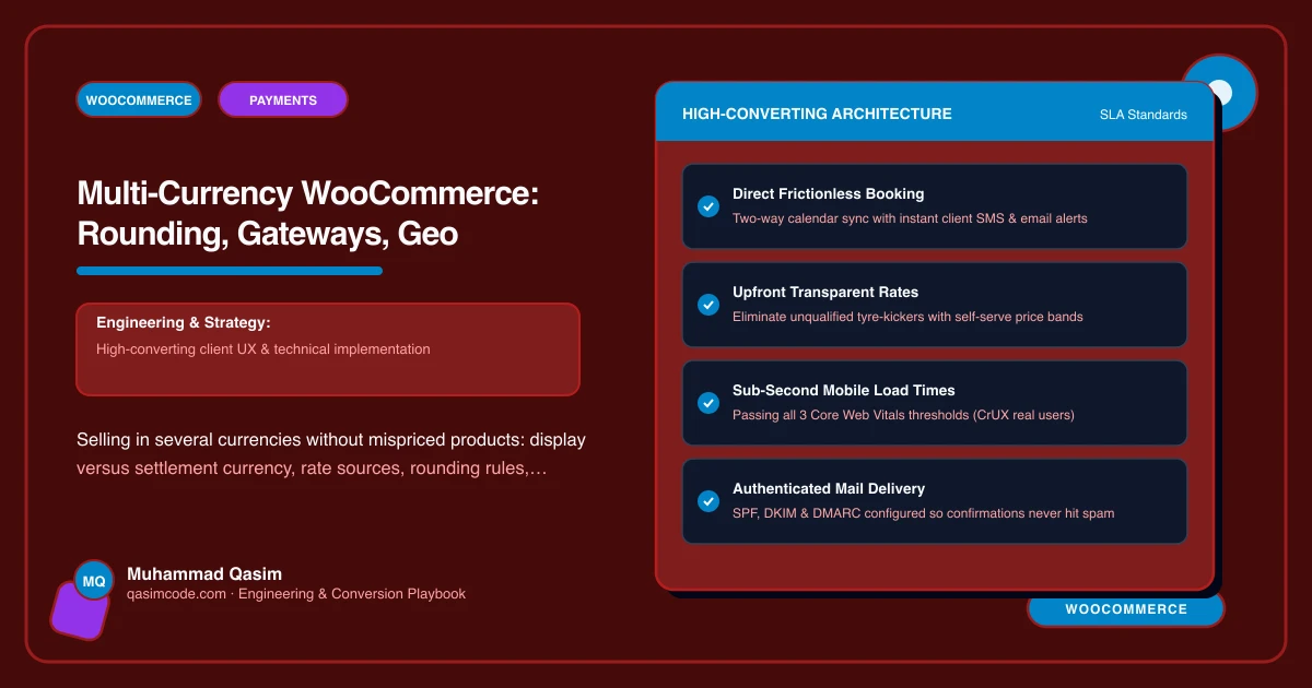 Multi-Currency WooCommerce: Rounding, Gateways, Geo