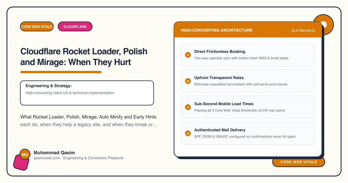 Cloudflare Rocket Loader, Polish and Mirage: When They Hurt