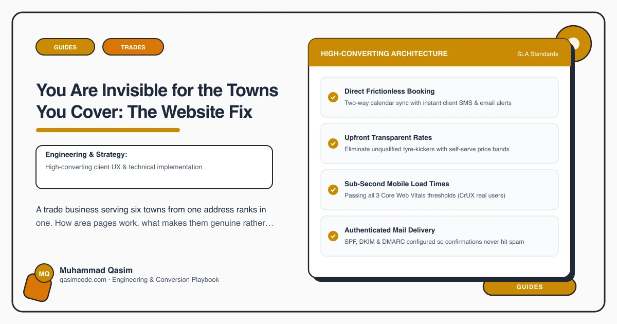 You Are Invisible for the Towns You Cover: The Website Fix