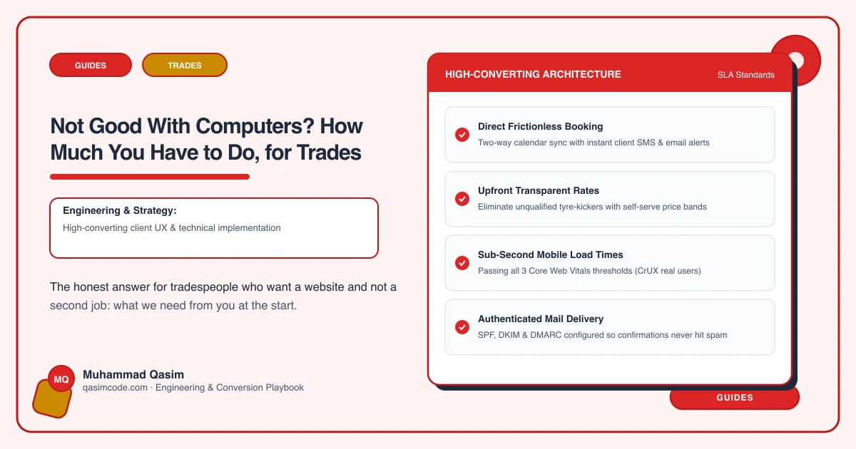 Not Good With Computers? How Much You Have to Do, for Trades