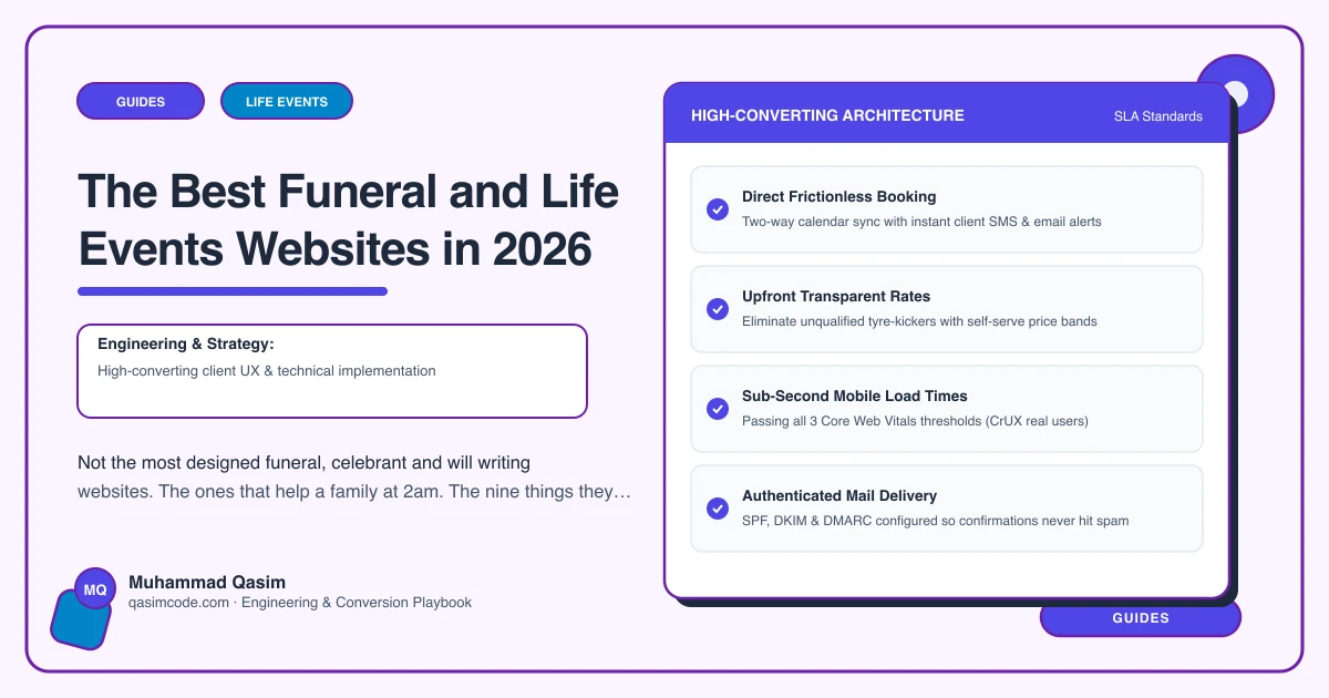 The Best Funeral and Life Events Websites in 2026