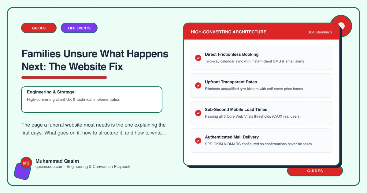 Families Unsure What Happens Next: The Website Fix