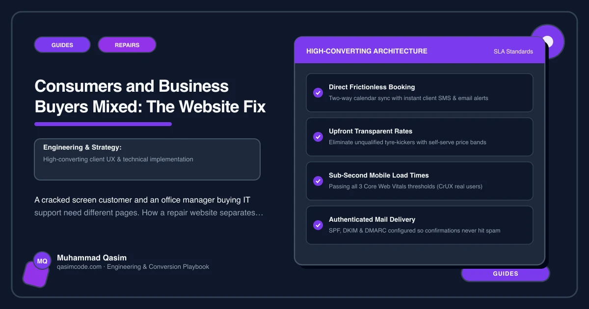 Consumers and Business Buyers Mixed: The Website Fix