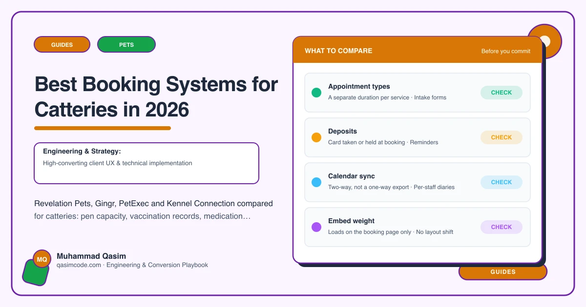 Best Booking Systems for Catteries in 2026