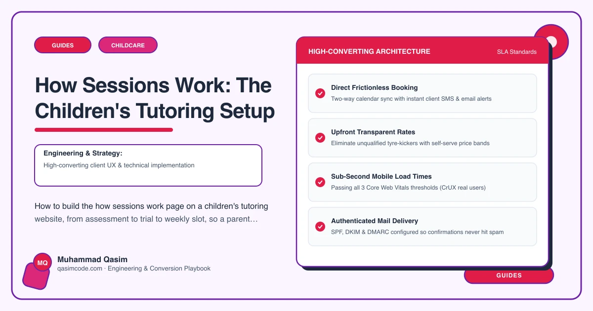 How Sessions Work: The Children's Tutoring Setup