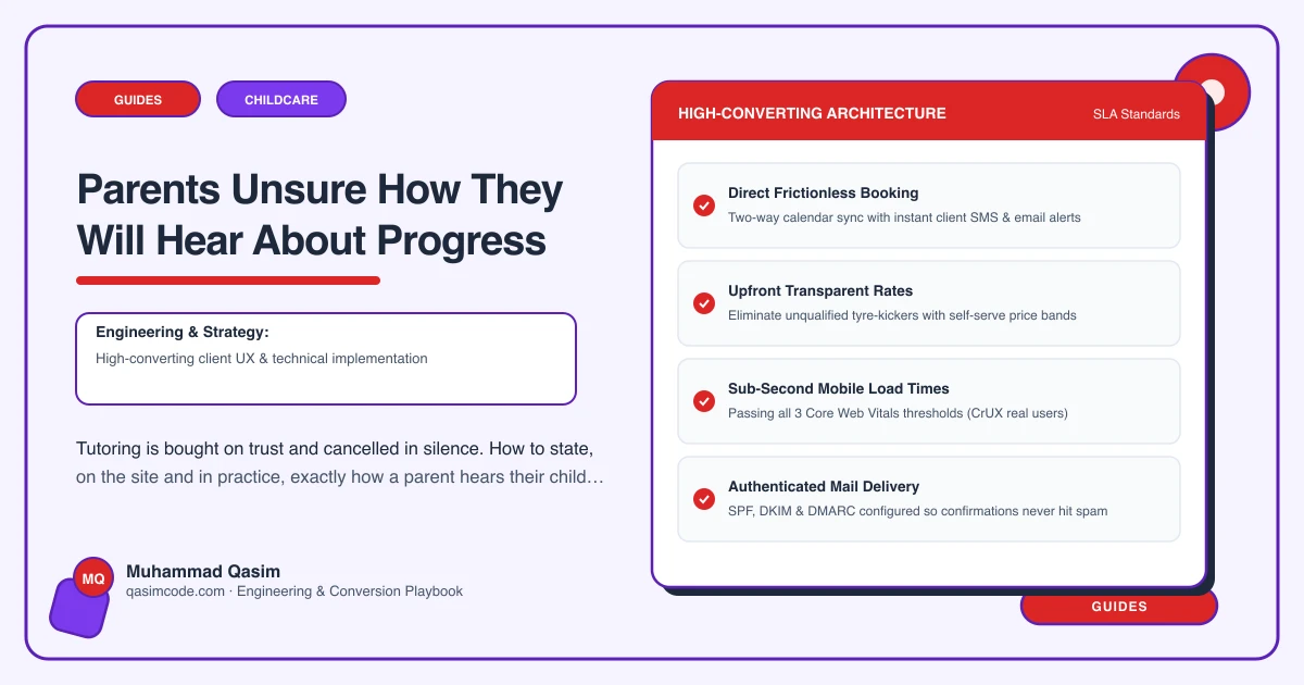 Parents Unsure How They Will Hear About Progress
