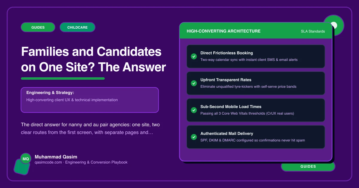 Families and Candidates on One Site? The Answer
