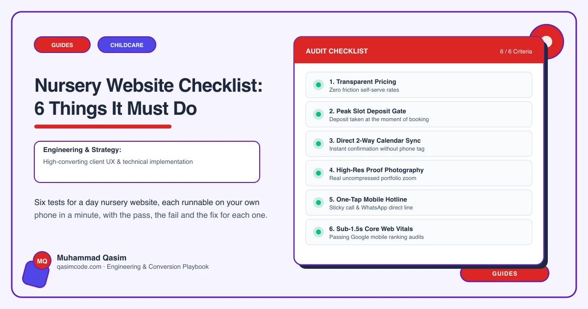 Nursery Website Checklist: 6 Things It Must Do