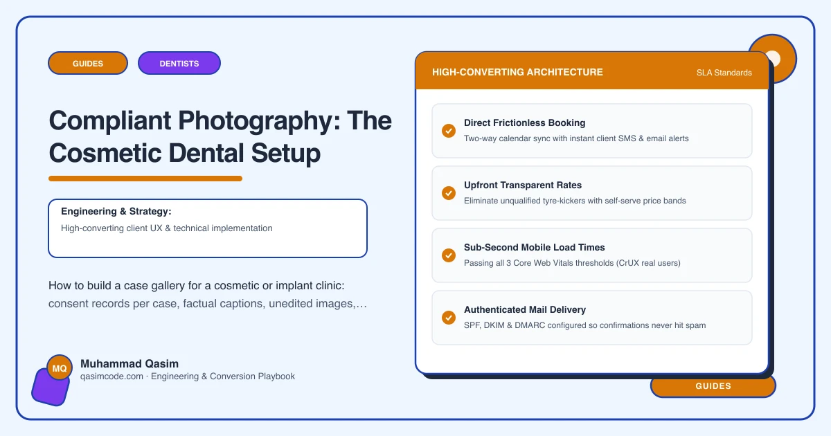 Compliant Photography: The Cosmetic Dental Setup