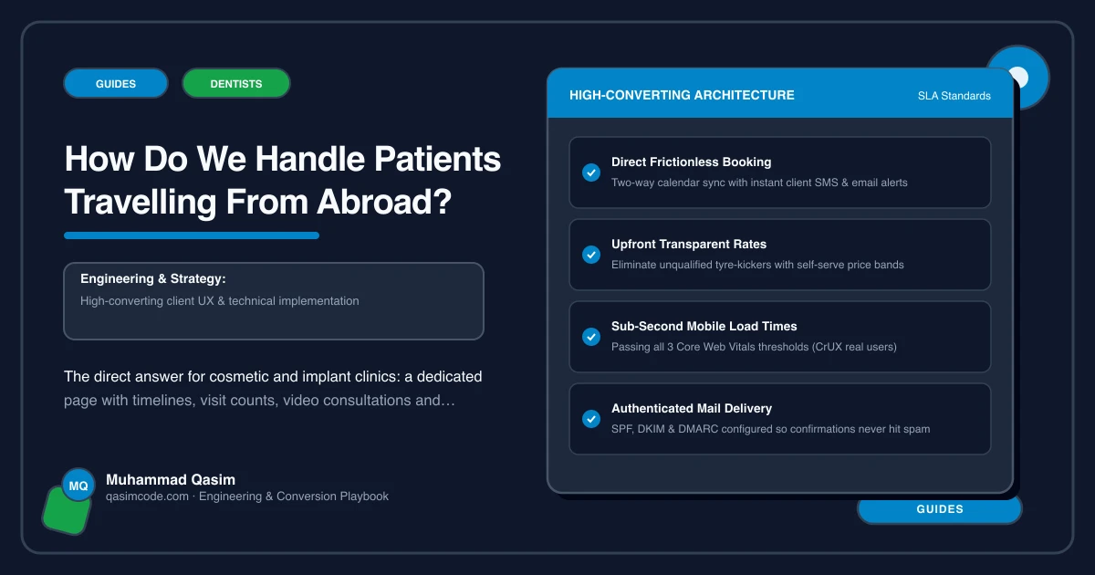 How Do We Handle Patients Travelling From Abroad?