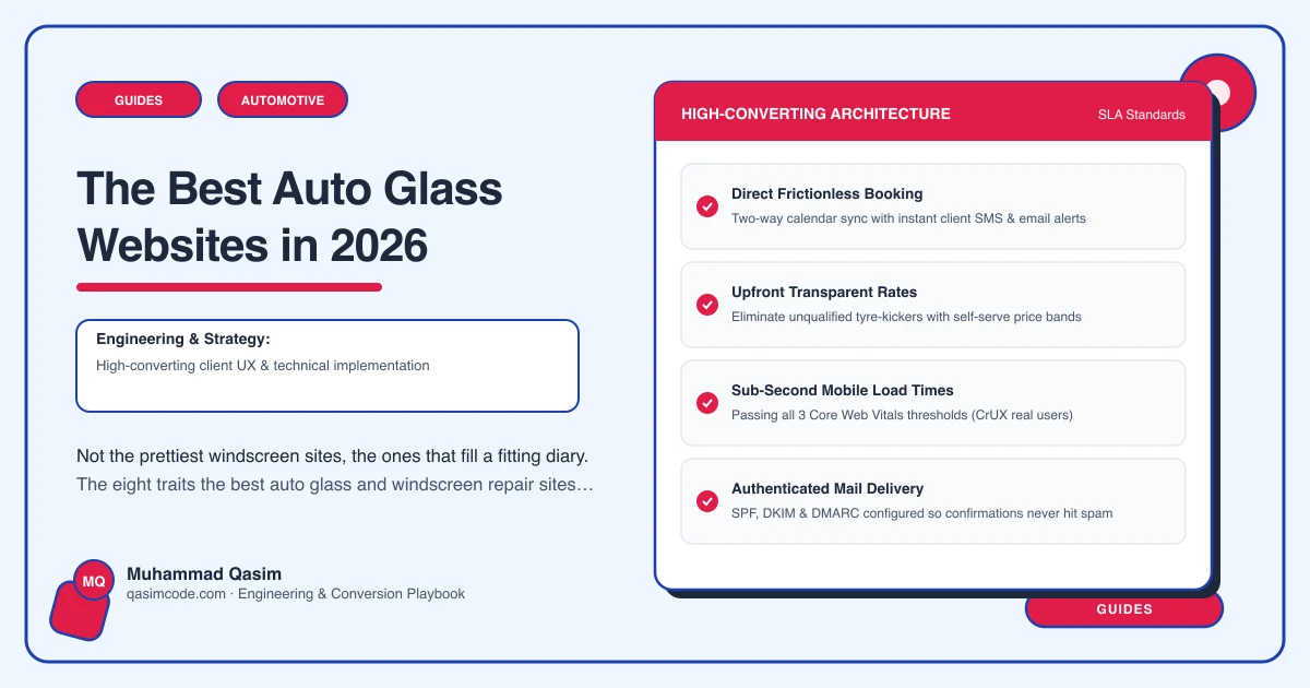The Best Auto Glass Websites in 2026