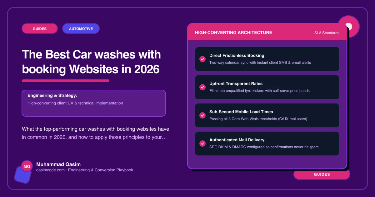 The Best Car washes with booking Websites in 2026