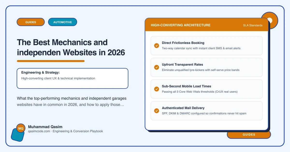 The Best Mechanics and independen Websites in 2026