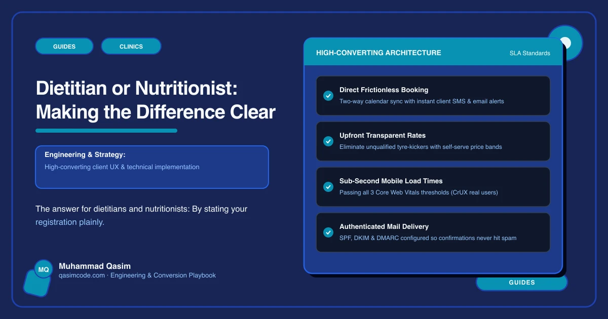 Dietitian or Nutritionist: Making the Difference Clear