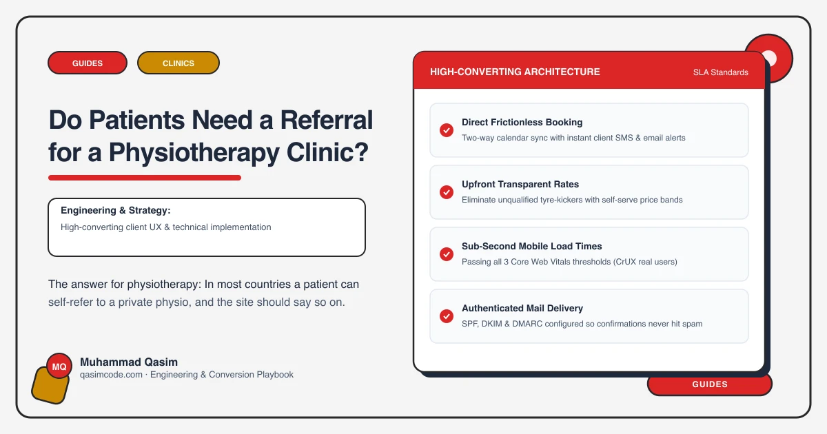 Do Patients Need a Referral for a Physiotherapy Clinic?