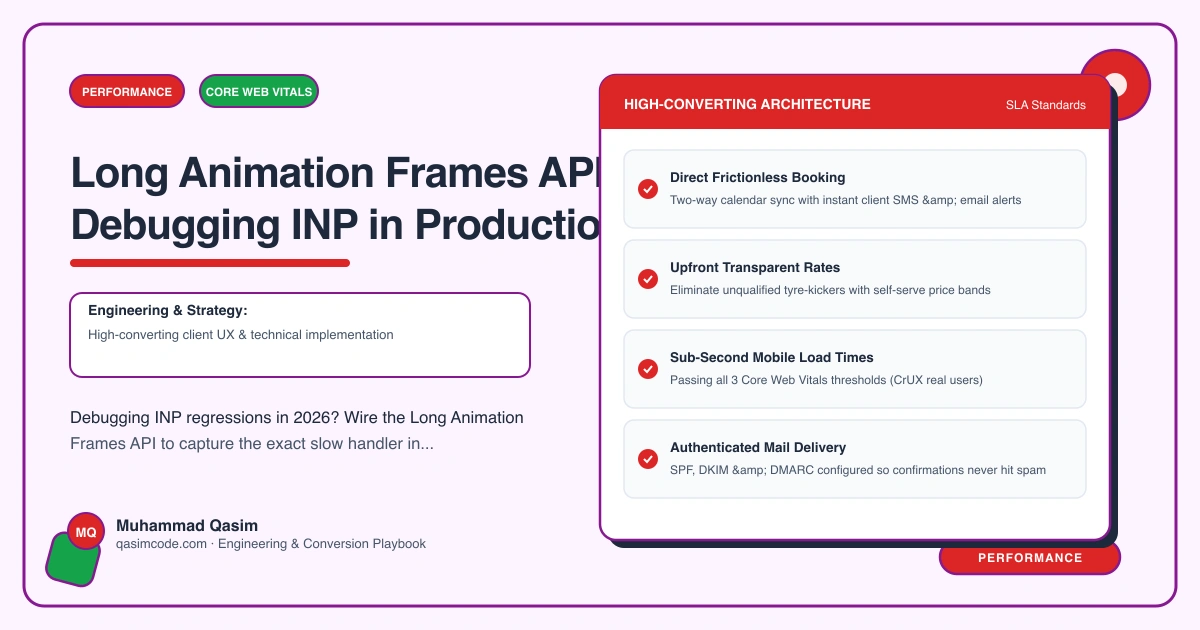 Long Animation Frames API for Debugging INP in Production