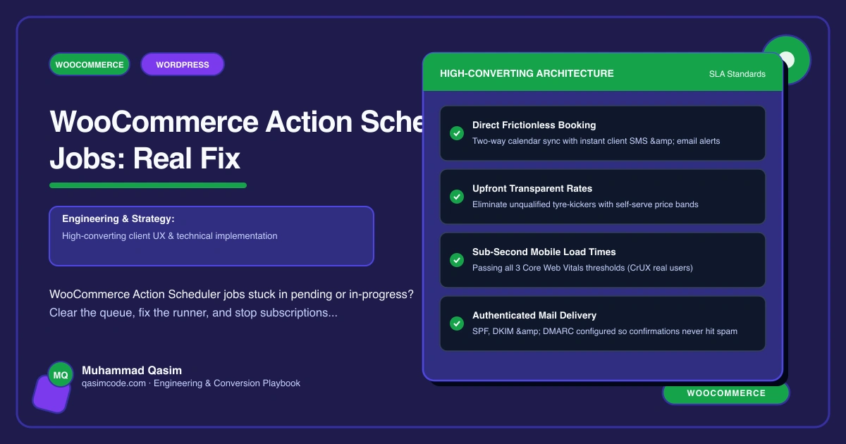 WooCommerce Action Scheduler Stuck Jobs: Real Fix