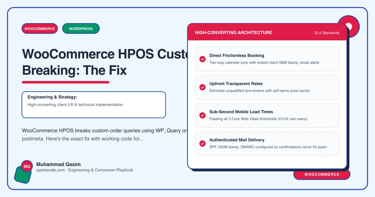 WooCommerce HPOS Custom Queries Breaking: The Fix