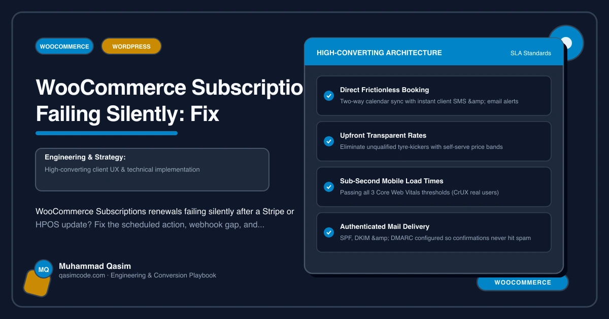 WooCommerce Subscriptions Renewal Failing Silently: Fix