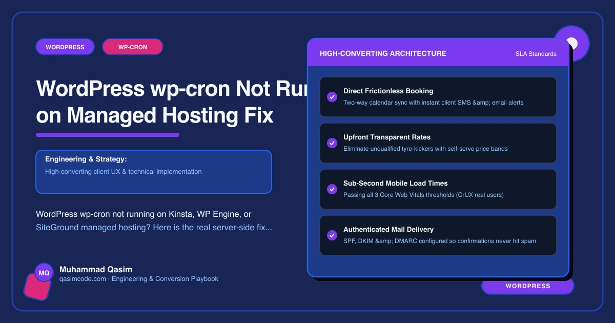 WordPress wp-cron Not Running on Managed Hosting Fix